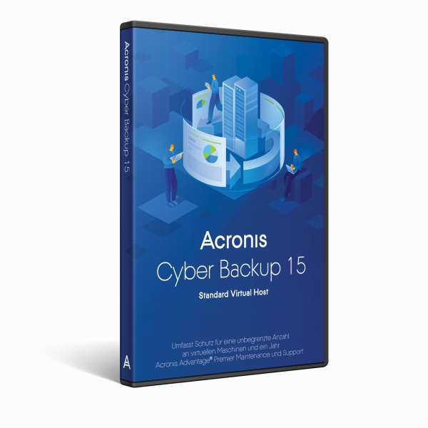 Acronis Backup 15 Standard Virtual Host, Box