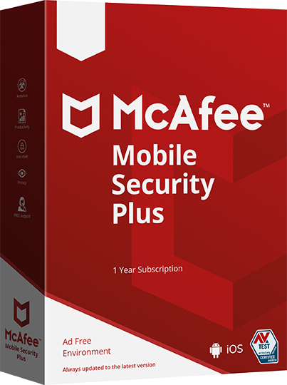 McAfee Mobile Security Plus VPN [Unlimited Device, 1 Years] 