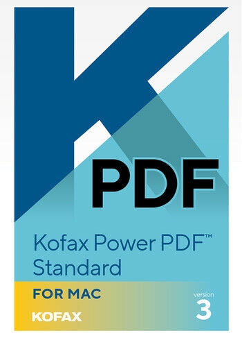 Kofax Power PDF Standard 3.1 MAC Multilanguage