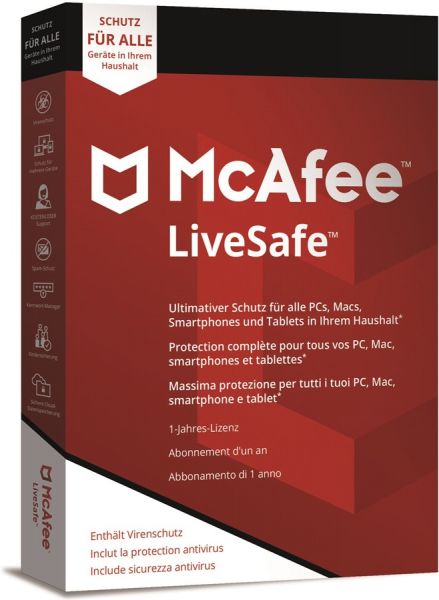 McAfee LiveSafe Unlimited Devices