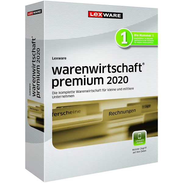 Lexware Warenwirtschaft Premium 2020, 365 Tage Laufzeit, Download